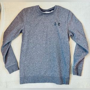 Under Amour hi-low crewneck sweatshirt, women’s gray size small.